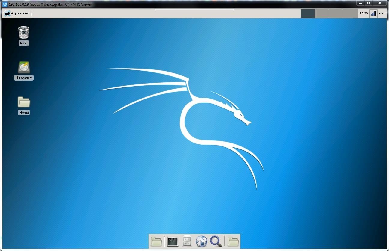 vnc kali debian